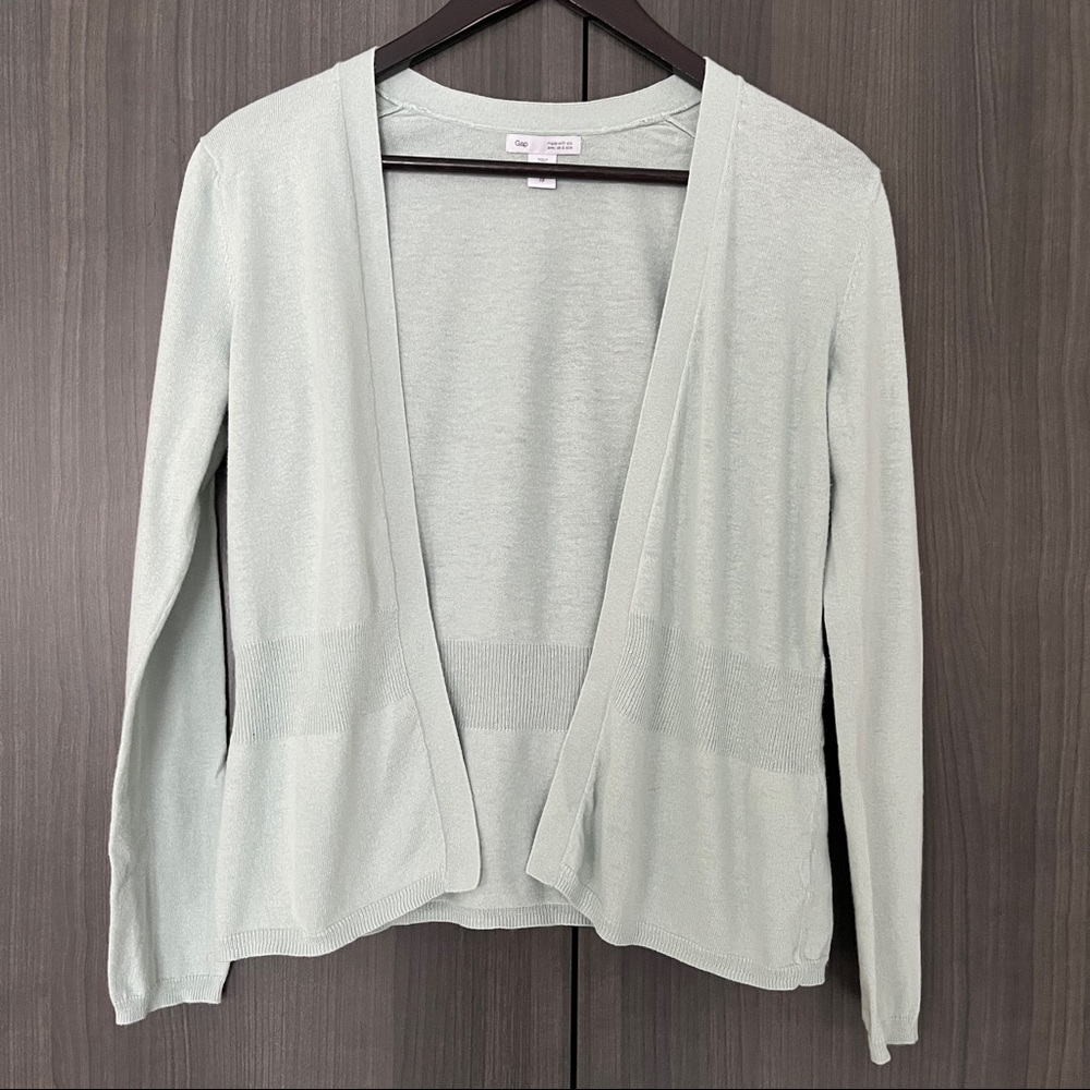Gap XS Silk Blend Open Cardigan